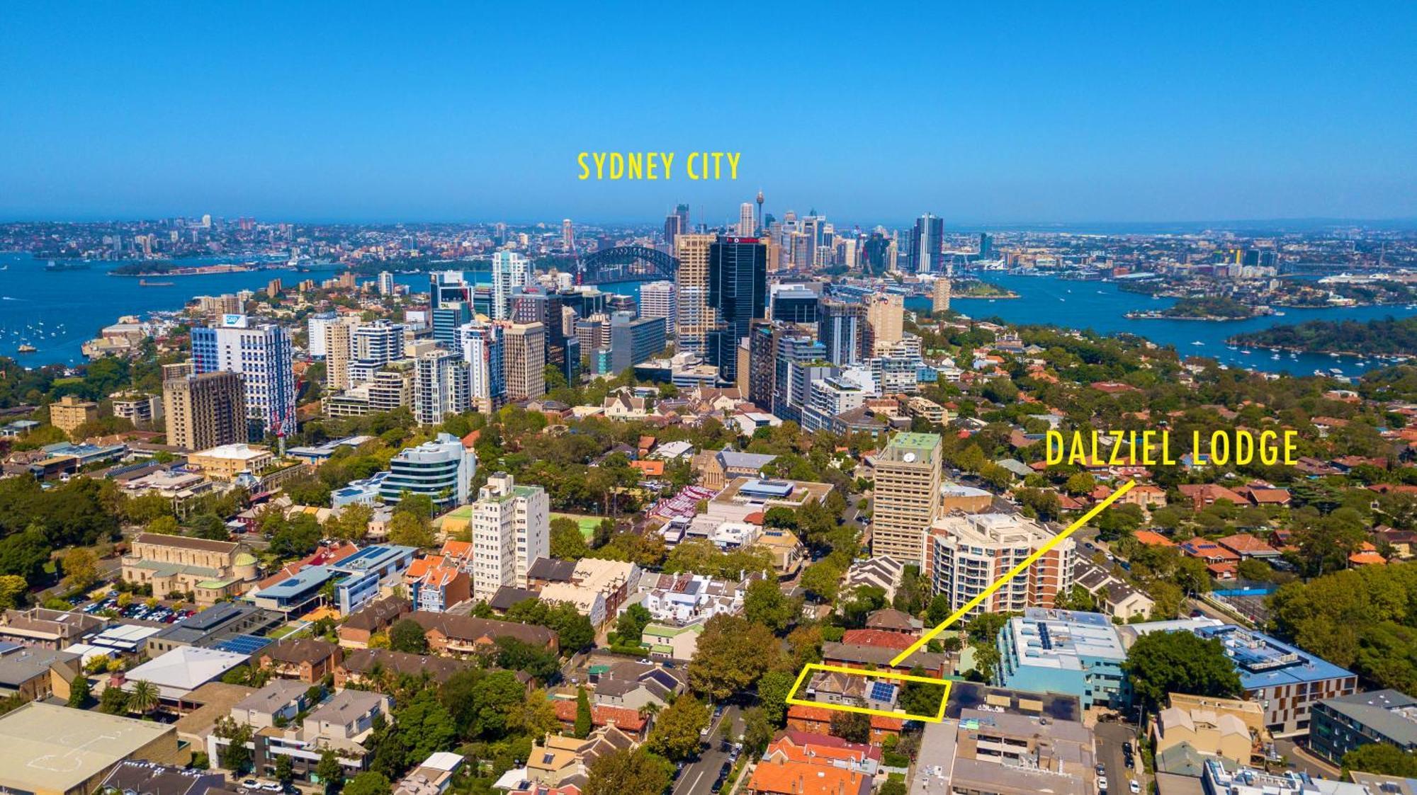 Dalziel Lodge Sydney Exteriér fotografie