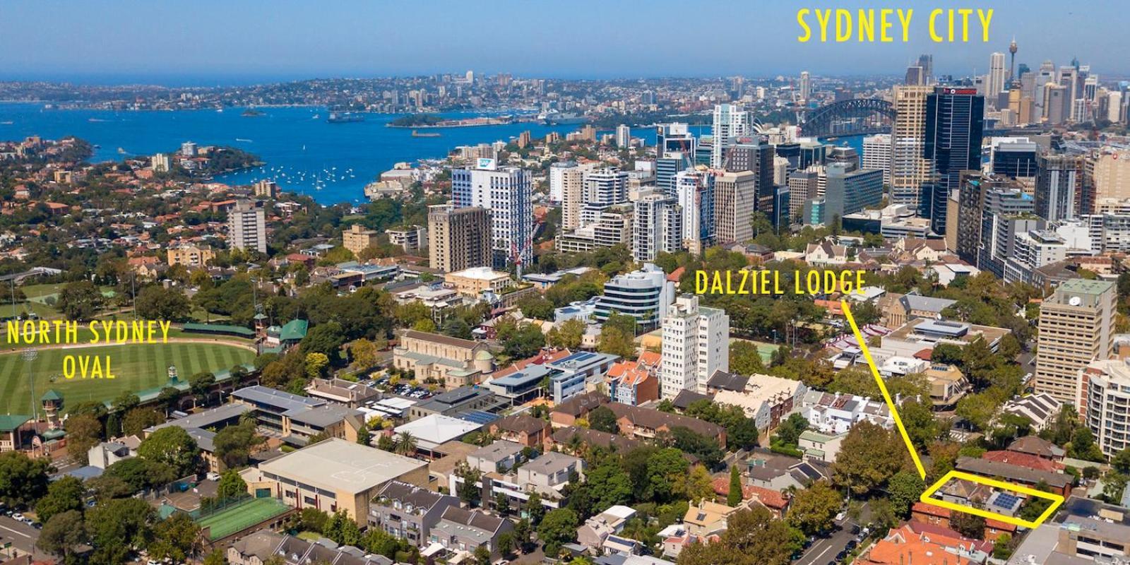 Dalziel Lodge Sydney Exteriér fotografie